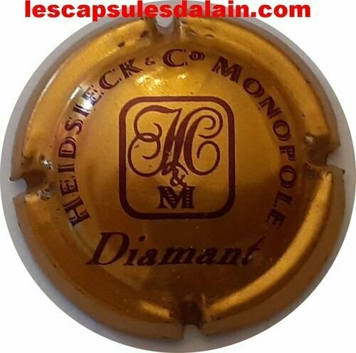 CAPSULE CHAMPAGNE HEIDSIECK MONOPOLE RÉF N°58