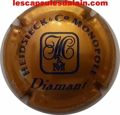 CAPSULE CHAMPAGNE HEIDSIECK MONOPOLE RÉF N°57