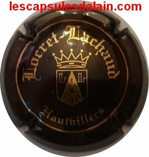 CAPSULE CHAMPAGNE LOCRET LACHAUD RÉF N°R MARRON FONCEE