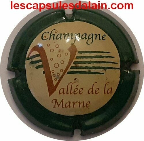 CAPSULE CHAMPAGNE VALLEE DE LA MARNE RÉF N°14