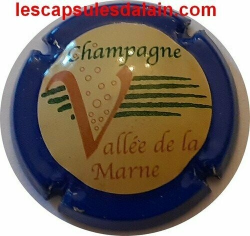 CAPSULE CHAMPAGNE VALLEE DE LA MARNE RÉF N°12