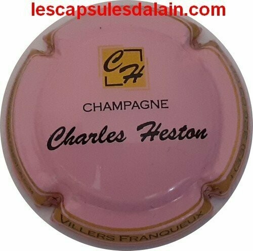 CAPSULE CHAMPAGNE SIX COTEAUX CHARLES HESTON RÉF N°29c