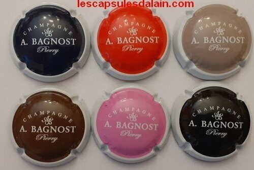 6 NOUVELLES CAPSULES CHAMPAGNE BAGNOST.A 2020 NEWS