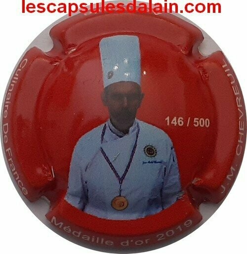 BELLE CAPSULE CHAMPAGNE ACADEMIE CULINAIRE NUMEROTE 500ex 2019 REF N° 1a NEWS