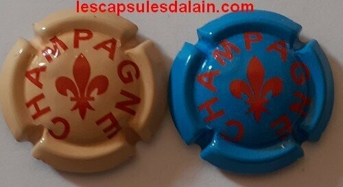 2 QUART CHAMPAGNE GENERIQUE FLEUR DE LYS 2020 NEWS