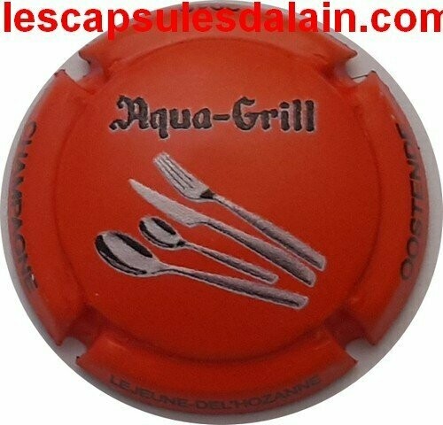BELLE CAPSULE CHAMPAGNE LEJEUNE DEL'HOZANNE AQUA GRILL REF N°36b 2020 NEWS
