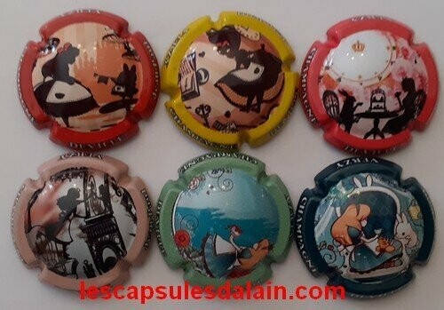 6 BELLES CAPSULES CHAMPAGNE DEVILLE JEAN PAUL FILLES 2020 REF N°13 A 13e NEWS