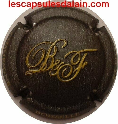 BELLE CAPSULE CHAMPAGNE BOISSELLE & FILS RELIEF OR REF N°23a NEWS