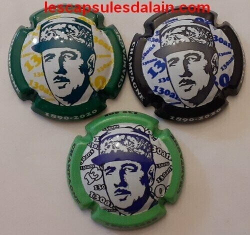 3 BELLES CAPSULES CHAMPAGNE GENERIQUE DE GAULLE 2020 NEWS