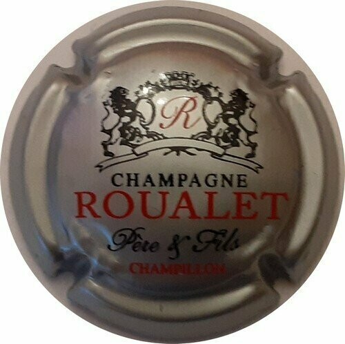 BELLE CAPSULE CHAMPAGNE ROUALET PERE & FILS REF N°8