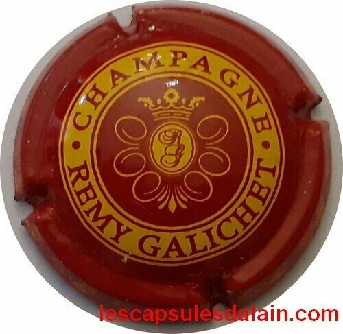 CAPSULE CHAMPAGNE GALICHET REMY RÉF N° 1 NEWS