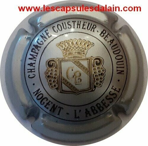 BELLE CAPSULE CHAMPAGNE COUSTHEUR BEAUDOIN RÉF N°10