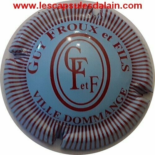 CAPSULE CHAMPAGNE GUY FROUX ET FILS RÉF N°16