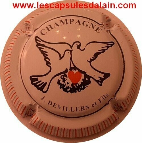 BELLE CAPSULE CHAMPAGNE DEVILLERS JACQUES  REF N°8 NEWS
