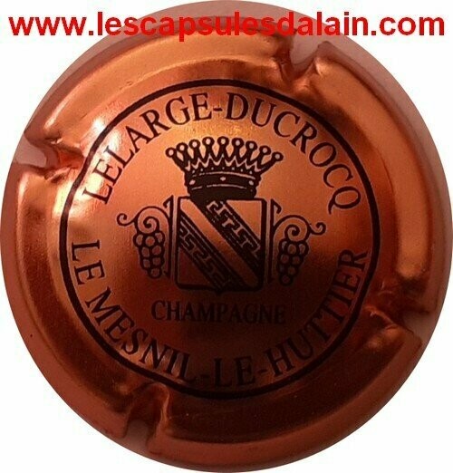 BELLE CAPSULE CHAMPAGNE LELARGE-DUCROCQ RÉF N°4