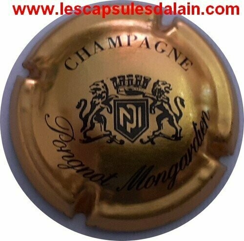 BELLE CAPSULE CHAMPAGNE PONGNOT MONGARDEDIEN OR ET NOIR REF N°4 NEWS