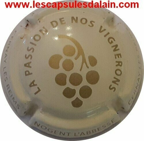 CAPSULE CHAMPAGNE NOGENT L'ABESSE RÉF N°2