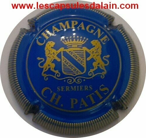CAPSULE CHAMPAGNE PATIS CHRISTIAN RÉF N°8b