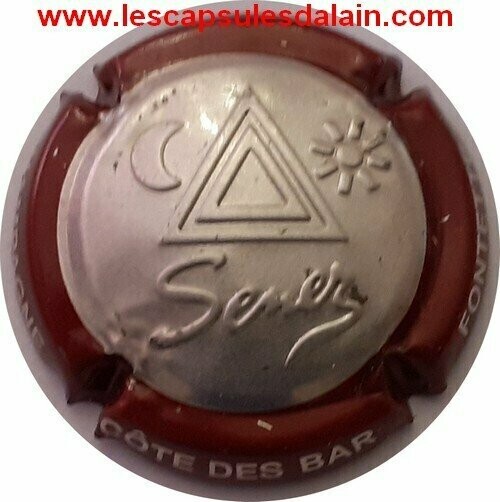 CAPSULE CHAMPAGNE SENEZ CRISTIAN ESTAMPES RÉF N°35