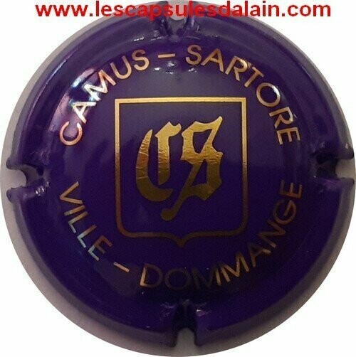 CAPSULE CHAMPAGNE CAMUS SARTORE réf N°5