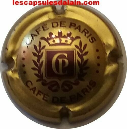 CAPSULE VIN PETILLANT BORDELAIS CAFE DE PARIS NEWS