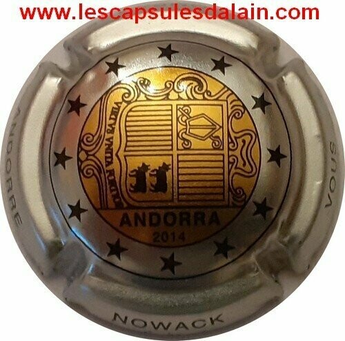 BELLE CAPSULE CHAMPAGNE NOWACK ANDORRE REF N°33d NEWS