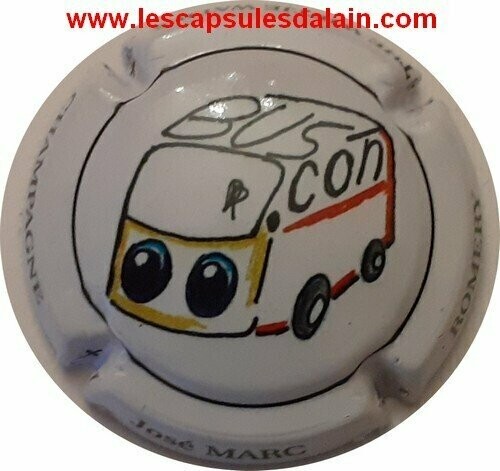 BELLE CAPSULE CHAMPAGNE MARC JOSE PICON BUS REF N°38f NEWS