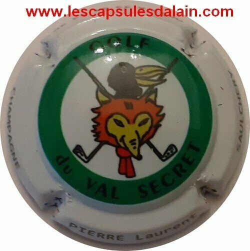 BELLE CAPSULE CHAMPAGNE PIERRE LAURENT GOLF DE VAL SECRET REF N°13 NEWS