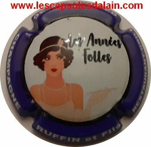 BELLE CAPSULE CHAMPAGNE RUFFIN & FILS ANNEES FOLLES 2020 REF N°52f  NEWS