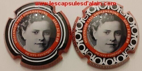 2 BELLES CAPSULES CHAMPAGNE GUILLETTE BREST OTO 2021 REF N°143 et 143a NEWS