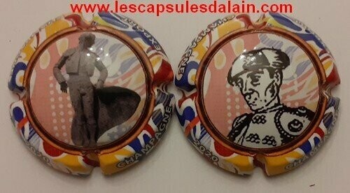 2 BELLES CAPSULES CHAMPAGNE GENERIQUE TOREADOR EXPORT 2020  REF N° 948K ET 949J NEWS