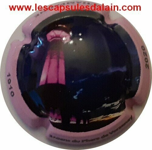 BELLE CAPSULE CHAMPAGNE VERZENAY 110 ANS DU PHARES REF N°23 NEWS