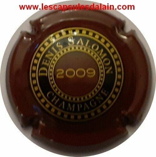 BELLE CAPSULE CHAMPAGNE SALOMON DENIS MILLESIME 2009 REF N°23a NEWS