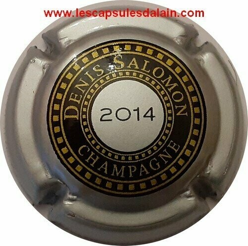BELLE CAPSULE CHAMPAGNE SALOMON DENIS MILLESIME 2014 REF N°23e nr NEWS