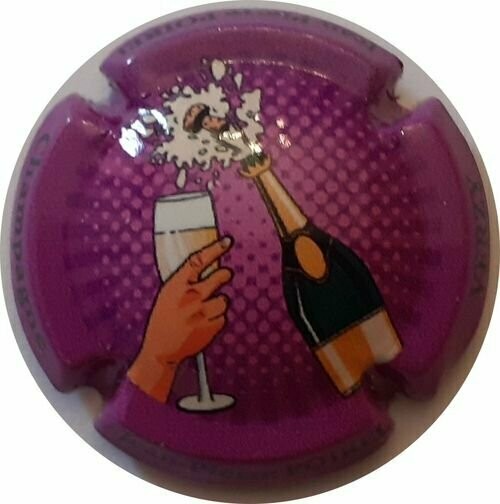 CAPSULE CHAMPAGNE POIREL JEAN PIERRE RÉF N°7c NEWS