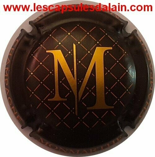 BELLE CAPSULE CHAMPAGNE MONMARTHE .M RÉF N°15 NEWS