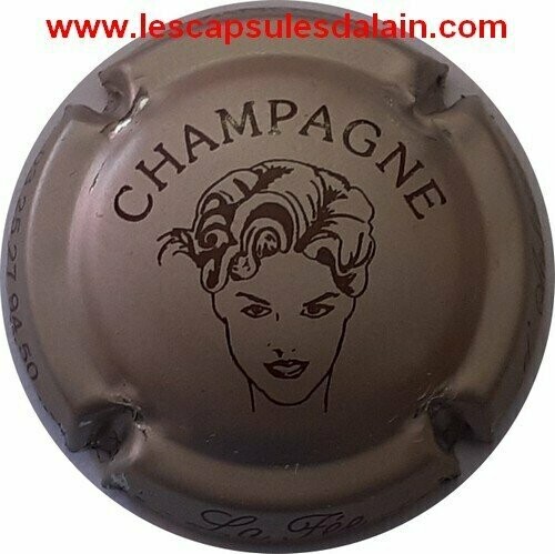 BELLE CAPSULE CHAMPAGNE LA FEE D'ARLETTE REF N°7g NEWS