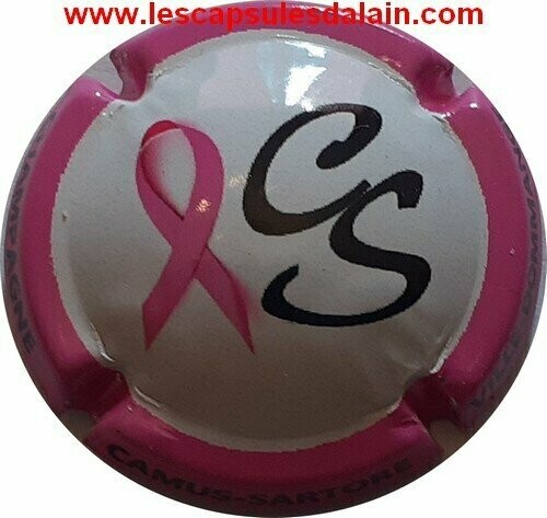 BELLE CAPSULE CHAMPAGNE CAMUS SARTORE INSTITUE LISE RECTO VERSO  REF N°18a NEWS
