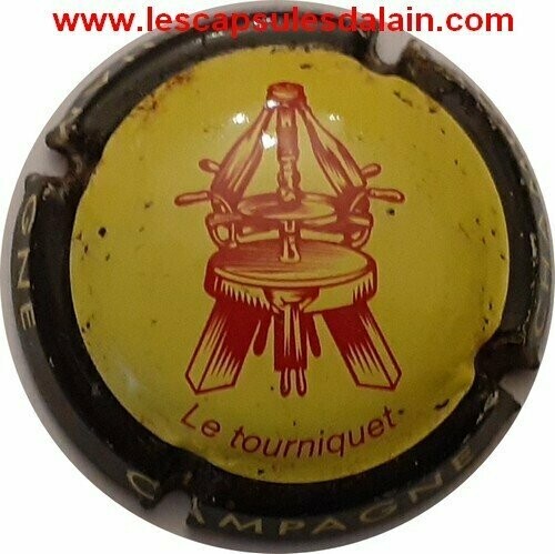 BELLE CAPSULE CHAMPAGNE GENERIQUE LE TOURNIQUET REF N°727q NEWS