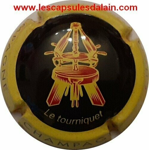 BELLE CAPSULE CHAMPAGNE GENERIQUE LE TOURNIQUET REF N°727l NEWS