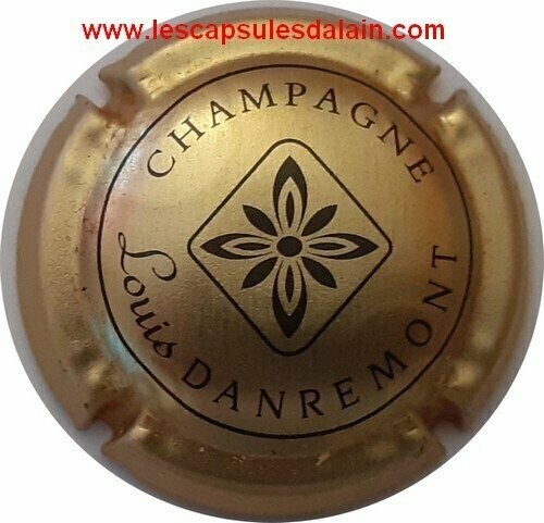 CAPSULE CHAMPAGNE DANREMONT LOUIS RÉF N°2