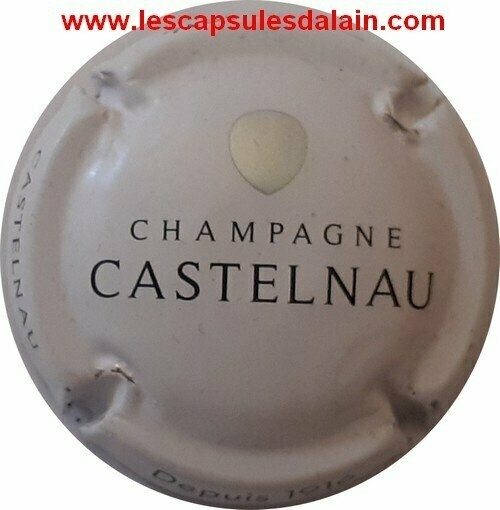 CAPSULE CHAMPAGNE DE CASTELNAU GOUTTE BLEU REF 11a
