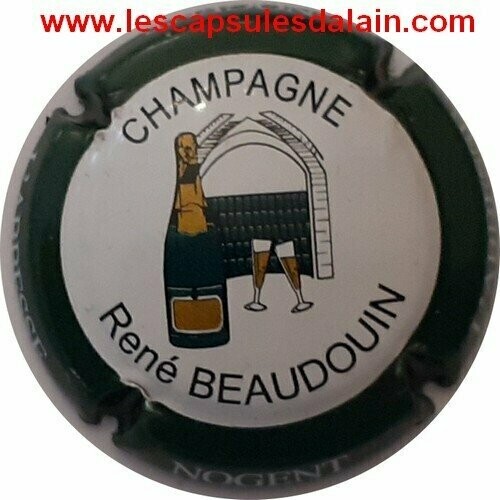 CAPSULE CHAMPAGNE RENE BEAUDOUIN RÉF N°