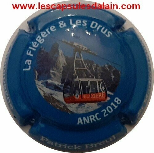 BELLE CAPSULE CHAMPAGNE BREUL PATRICK ANRC 2018 REF N°52 NEWS
