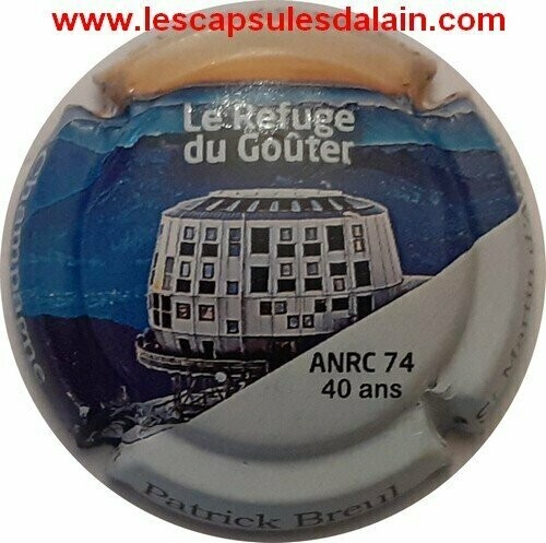 BELLE CAPSULE CHAMPAGNE BREUL PATRICK REFUGE DU GOUTER REF N°20e NEWS
