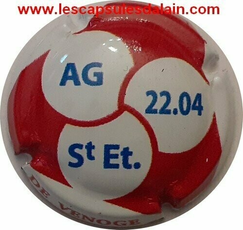 BELLE CAPSULE CHAMPAGNE DE VENOGE SAINT ETIENNE REF N°156 NEWS