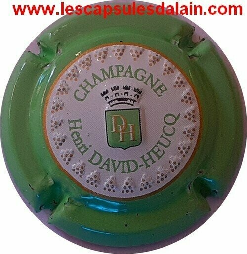 BELLE CAPSULE CHAMPAGNE DAVID HEUCQ HENRI ESTAMPES  REF N° 95c NEWS