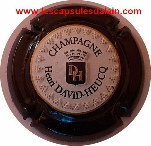 BELLE CAPSULE CHAMPAGNE DAVID HEUCQ HENRI ESTAMPES  REF N° 95e NEWS