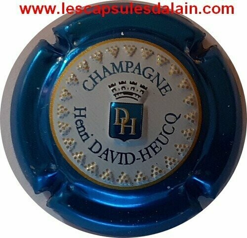 BELLE CAPSULE CHAMPAGNE DAVID HEUCQ HENRI ESTAMPES  REF N° 95f NEWS