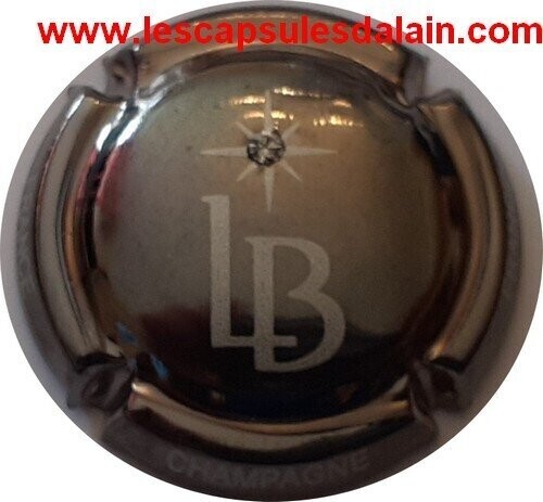 BELLE CAPSULE CHAMPAGNE LECART BOUSSELET STRASS GRANDE ECRITURE REF N°2 NEWS
